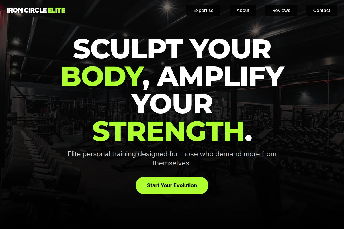 Strength Fitness Personal Training Studio