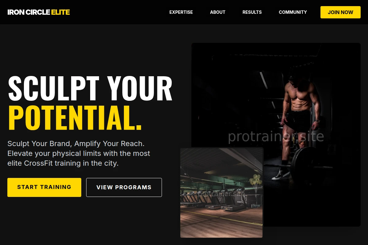 Crossfit Fitness Personal Training Studio