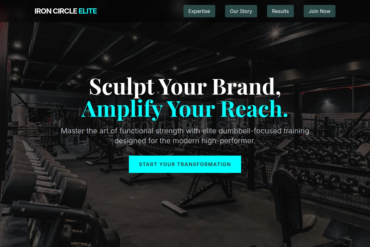 Dumbbell Fitness Personal Training Studio